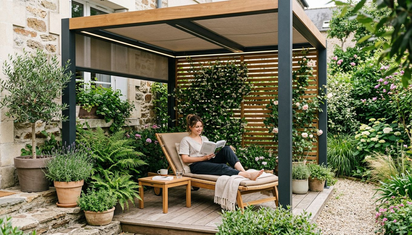 Entre design et praticité : l’art de choisir sa pergola pour petits jardins